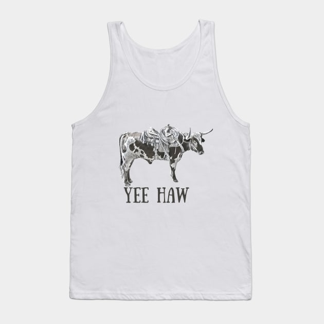 Save a Horse Ride a Steer Tank Top by The Farm.ily